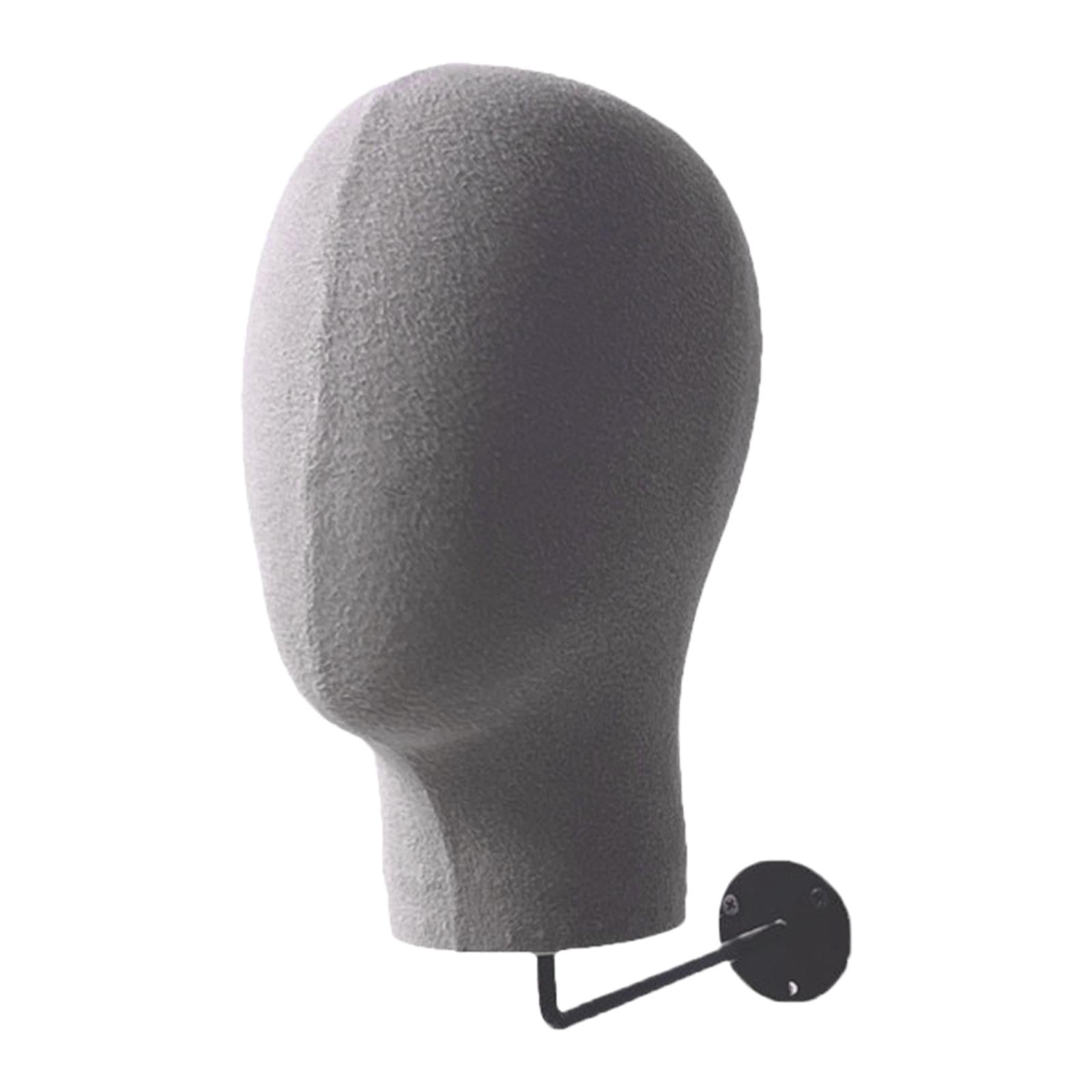 Gazechimp Manikin Head Storage Hanger Display Model Head ,Hat Rack, Holder for