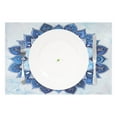 thumbnail image 2 of Ryvnso Placemats Set of 4 Chic Mandala Flower Dining Mats Heat-Resistant Non-Slip Washable Table Mat, 2 of 8