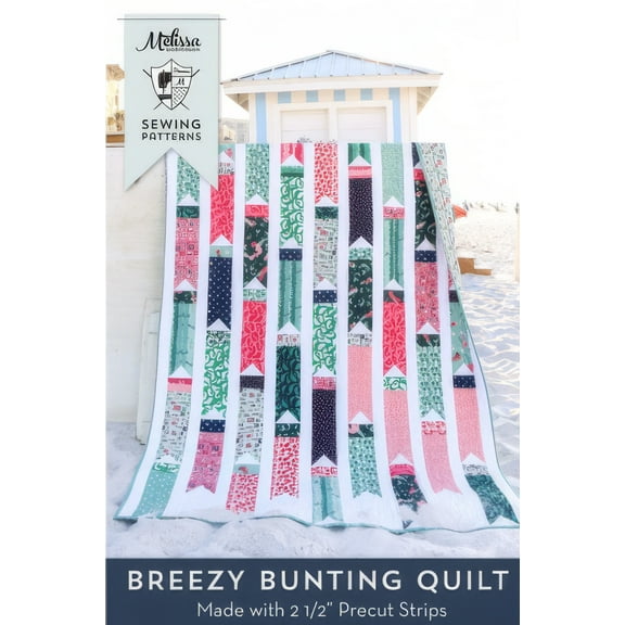 Breezy Bunting Quilt Pattern by Melissa Mortenson