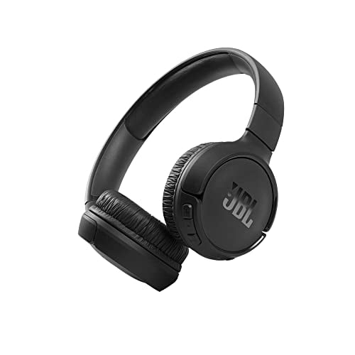 JBL Tune 510BT Wireless Bluetooth On-Ear Headphones with Purebass Sound - Black