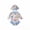 swimwear 40#Sky Blue, variant on WAYUTE Swimsuit for Girls Long Sleeve Ruffle One Piece Rash Guard with Sun Hat for Baby Swimwear Water Activities