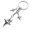 L11 A, variant on Delicate Star Moon Keyring Alloy Keychain Bag Pendant Ornament Key Holder Sophisticated Gift for Men and Women