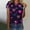 Multicolor 02, variant on T-shirts for Women Valentine's Day Shirt Valentine's Day Printed T-shirt Short Sleeve Round Neck Pullover Blouses Top Women's Spring Summer Clothes