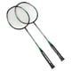 thumbnail image 4 of Raquetas De Bádminton De Carbono, Livianas Y Cómodas Con Antiskid, 2 Piezas Para Juego Al Aire En Interiores, Bolsa De Almacenamiento Incluida, 4 of 7