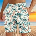 thumbnail image 2 of Miqool Mens Swim Trunks Quick Dry Beach Board Shorts Hawaiian Bathing Suits Swimwear with Pockets, Regular & Big & Tall, 2 of 4