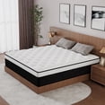 thumbnail image 3 of Mokiiya 14 inch Queen Mattress, Gel Memory Foam & Spring Hybrid Medium Comfort Mattress in a Box, 3 of 9