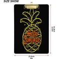 thumbnail image 3 of FMSHPON Pineapple Cute Print Or Summer Themed Clipboard Hardboard Wood Nursing Clip Board and Pull for Standard A4 Letter 13x9 inches, 3 of 7