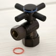 thumbnail image 2 of Kingston Brass CC54405DX Concord 5/8-Inch X 1/2-Inch OD Comp Quarter-Turn Angle Stop Valve, Oil Rubbed Bronze, 2 of 2