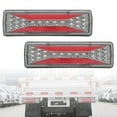 thumbnail image 4 of 2Pcs Waterproof 12V Trailer Truck LED Rear Taillight Boat RV Caravan Van Flow Steering Brake Reversing Traffic Fog Tail Lamp-XinHan, 4 of 5