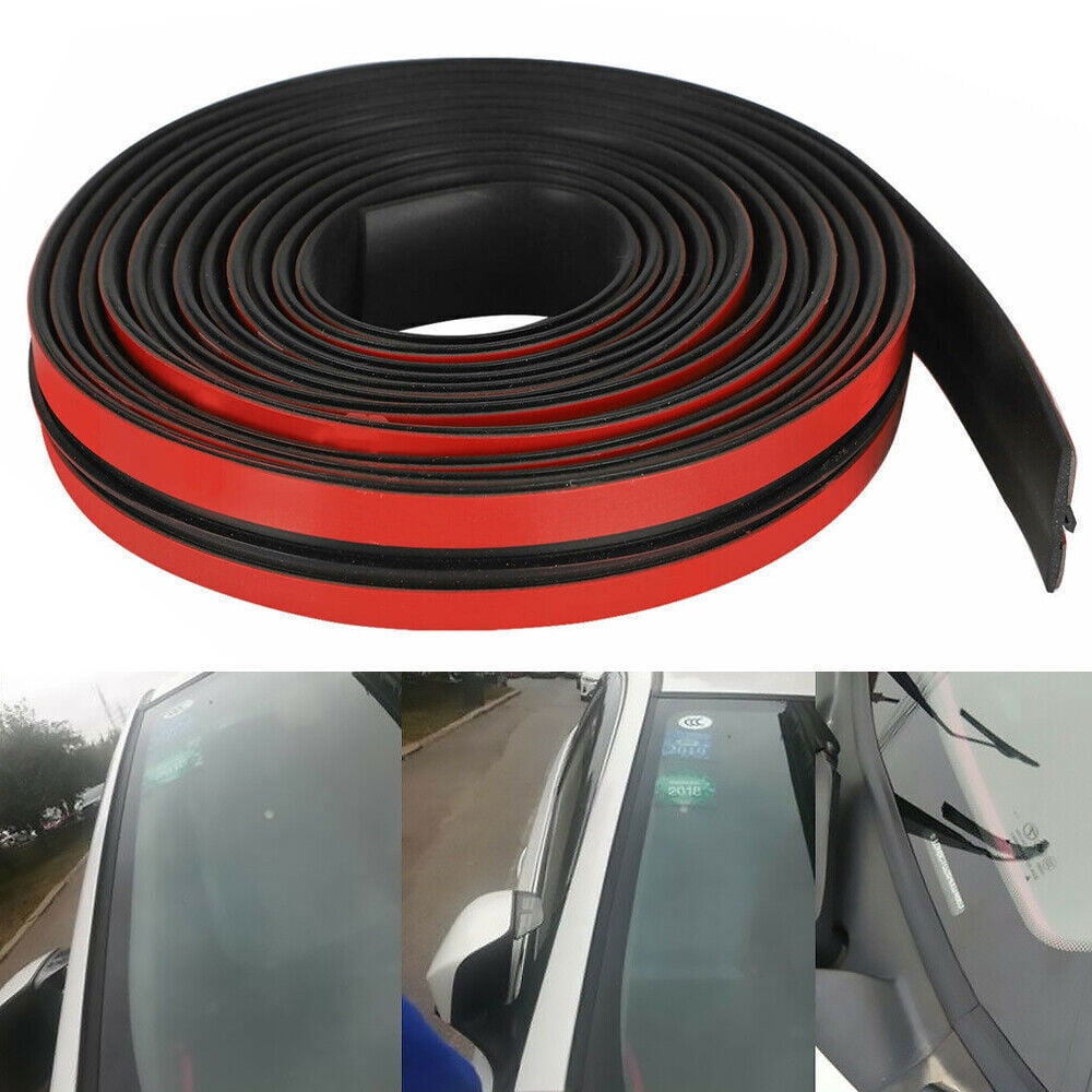 10FT Universal Car Windshield Rubber Molding Seal Trim For Windscreen