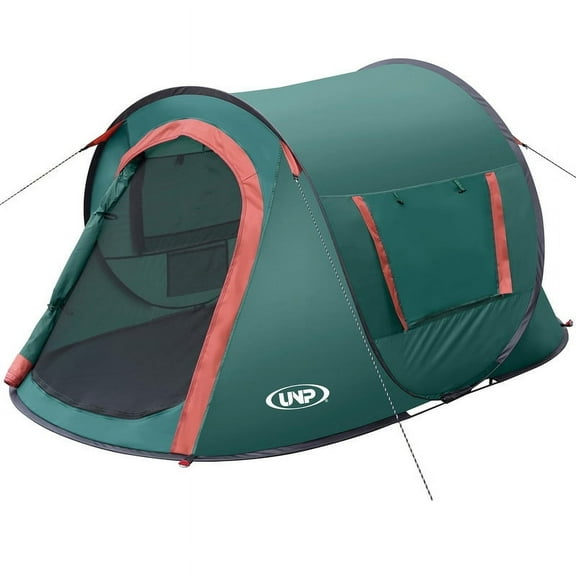 Pop-up Tent, 2 Person Camping Tent,Instant Portable Beach Tent,Easy Pop Up Shade Tents 2 Doors for Camping Hiking & Traveling with Carrying Bag