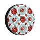 thumbnail image 1 of Fotbe Insects Funda de Llanta de Repuesto con Estampado, Engrosada, Ajuste Universal para Jeep, Remolque, RV, SUV, Camión-15 inch, 1 of 6