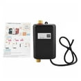 thumbnail image 3 of 3800W Instantaneous Mini Water Heater Instant Electric Tankless Water Heater Instant Electric Water Heating Shower ,Digital Temperature Display, 3 of 6