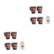 thumbnail image 1 of Sonducket Juego de 4 piezas de acero inoxidable, vaso de vino, taza de cerveza para exteriores, vasos de agua impresos para viajes, Camping, Type11 NO11, 1 of 6