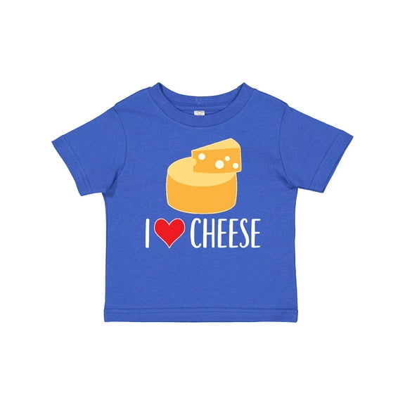 Inktastic I Love Cheese Funny Cheese Lover Boys or Girls Baby T-Shirt