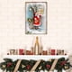 thumbnail image 5 of Letrero navideño de hojalata para decoración de pared | Pintura metálica de 30 x 20 cm para paredes, puertas y decoración del hogar | Agujeros pretaladrados para colgar fácilmente | Regalo navideño, 5 of 6