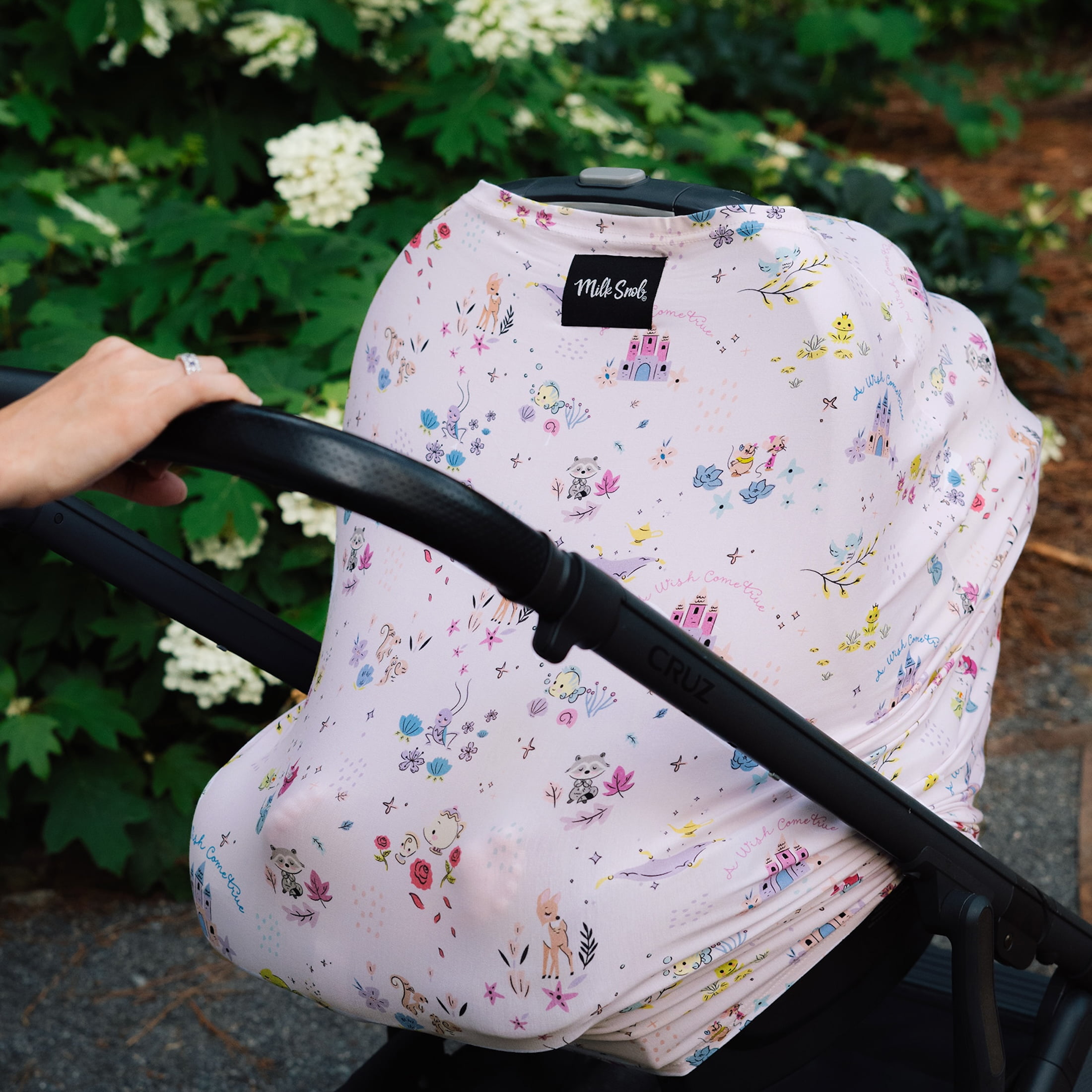Disney A Wish Come True 5-in-1 Baby Nursing and Car Seat Cover