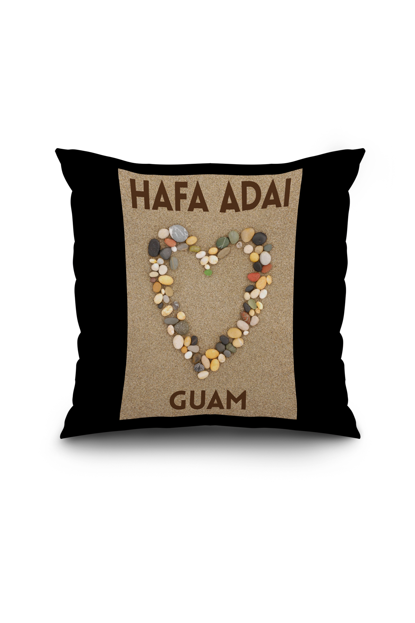 Hafa Adai Guam Stone Heart On Sand Dark Lantern Press Photography 18x18 Spun Polyester Pillow Black Border Walmart Com Walmart Com Hafa Adai Guam Stone Heart On Sand Dark Lantern Press Photography 18x18 Spun Polyester Pillow Black Border Walmart Com Walmart Com