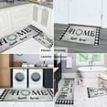 thumbnail image 5 of 2 Pcs Farmhouse Kitchen Rugs Set Washable Spring Summer Kitchen Mats for Floor, Comfort Standing Rugs and Mat, Non-Slip Washable Rug, 17'''' X 47'''' + 17\u201dx30\u201c, 5 of 6