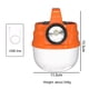 thumbnail image 3 of Lámpara de tienda de campaña de 1200 mAh, resistente al agua, 6 modos de luz para barbacoa, senderismo, pesca naranja Ndcxsfigh Para estrenar, 3 of 3