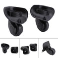 thumbnail image 3 of KIMISS 2Pcs Suitcase Wheels Black For Easy Travel For Travel Case Luggage, 3 of 8