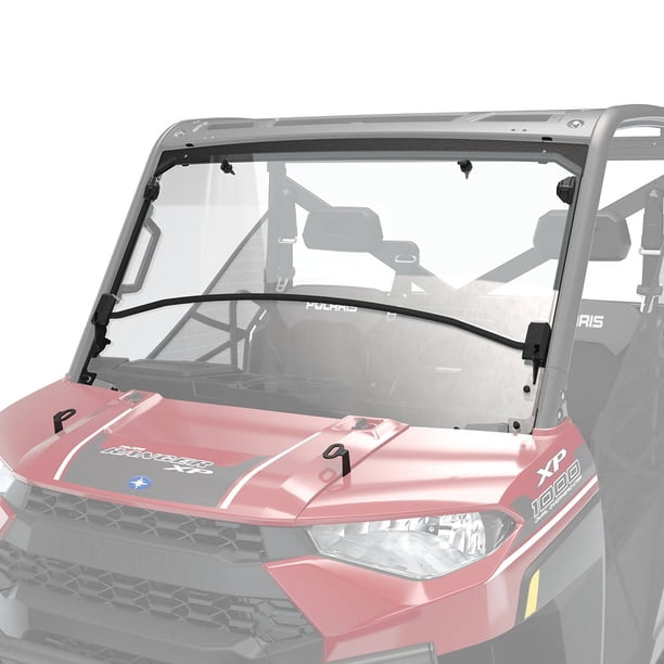 Polaris 2884139 Pro Shield Flip-Down Hard Coat Poly Windshield Ranger ...