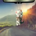 thumbnail image 4 of Aqestyerly Car Rearview Mirror Sticker,Striped Car Decal Sticker,Decorative Jacquard Stripes for Automobile,Matching Rearview Mirror Decal, 4 of 7
