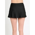 thumbnail image 6 of Calypsa Women's and Women's Plus High Waisted Short Swim Skort with Attached Hidden Shorts, 6 of 10
