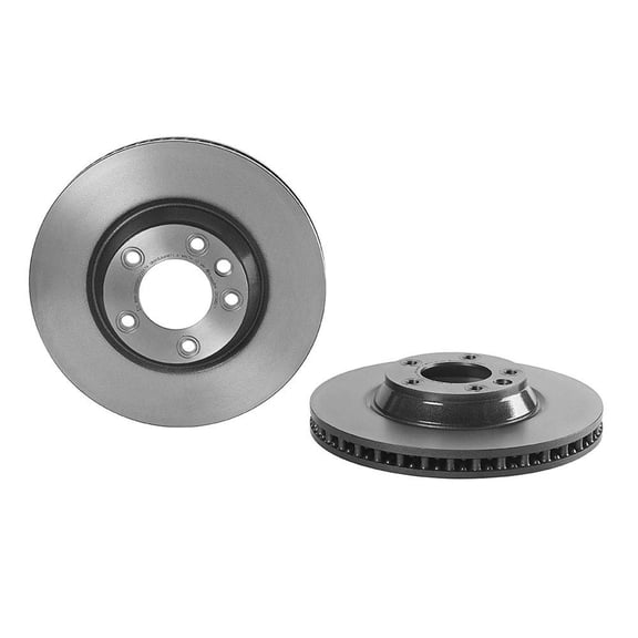 Brembo 07-15 Audi Q7/03-06 Porsche Cayenne/08-13 Cayenne Front Premium UV Coated OE Equivalent Rotor