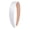 Light Ashy, variant on CXHEGBEJ Headbands for Women Hairband Faux Leather Headband for Female Plastic Hard Headdress Plain Color Headwear Hair Accessories Pink