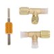 thumbnail image 4 of Accesorios de Accesorios de Tee, Adaptador de Tee de Núcle de Válvulas de 1/4 Pulgadas Duradera 1/4Sae Sellado Fuerte Seltado de Un Mejor Efecto de Fluoruro para R22 R12 R134, 4 of 7