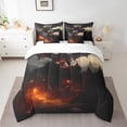 thumbnail image 2 of YST 7-Piece 3D Dragon Bedding Set, King – Polyester, 2 of 5