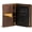 Bourbon Brown, variant on Leather Notebook Cover 3.5 x 5.5 in. with Card and Pen Holder, Handmade Protective Storage for Pocket Journal Cover, Book & Notebooks, Notepad Wallet for Travelers