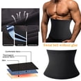 thumbnail image 3 of Lubelski Waist Training Belt Comfortable Wide Application Polyester Waist Trainer Body Shaping Belt for Men, 3 of 7