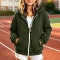 thumbnail image 6 of happyYEE Kids Full Zip up Hoodie, Fleece Hooded Sweatshirt Jacket with Pockets, Oversized Long Sleeve Zipper Hooded Outerwear for Boys Girls,5-6 Years, 6 of 9