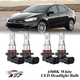 thumbnail image 1 of Compatible con Dodge Dart 2013 2014 2015 2016 Kit de bombillas LED para faros (combo de luz alta y baja) (Paquete de 4), blancas 6500K 10,000LM súper brillantes, plug and play, 1 of 10