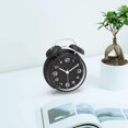 thumbnail image 4 of Alarm Clock, Analog Alarm Clock, 4 Inch Dual Bell Alarm Clock with 3D Dial, Easy Setup and Night Light Function,, 4 of 4