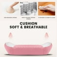 thumbnail image 5 of Kumix Gaming Chair with Footrest, High Back Gaming Chairs PVC Leather Ergonomic Gamer Chair with Adjustable Headrest Lumbar Support Racing Style Video Gaming Chair for Office/Home (Pink), 5 of 7