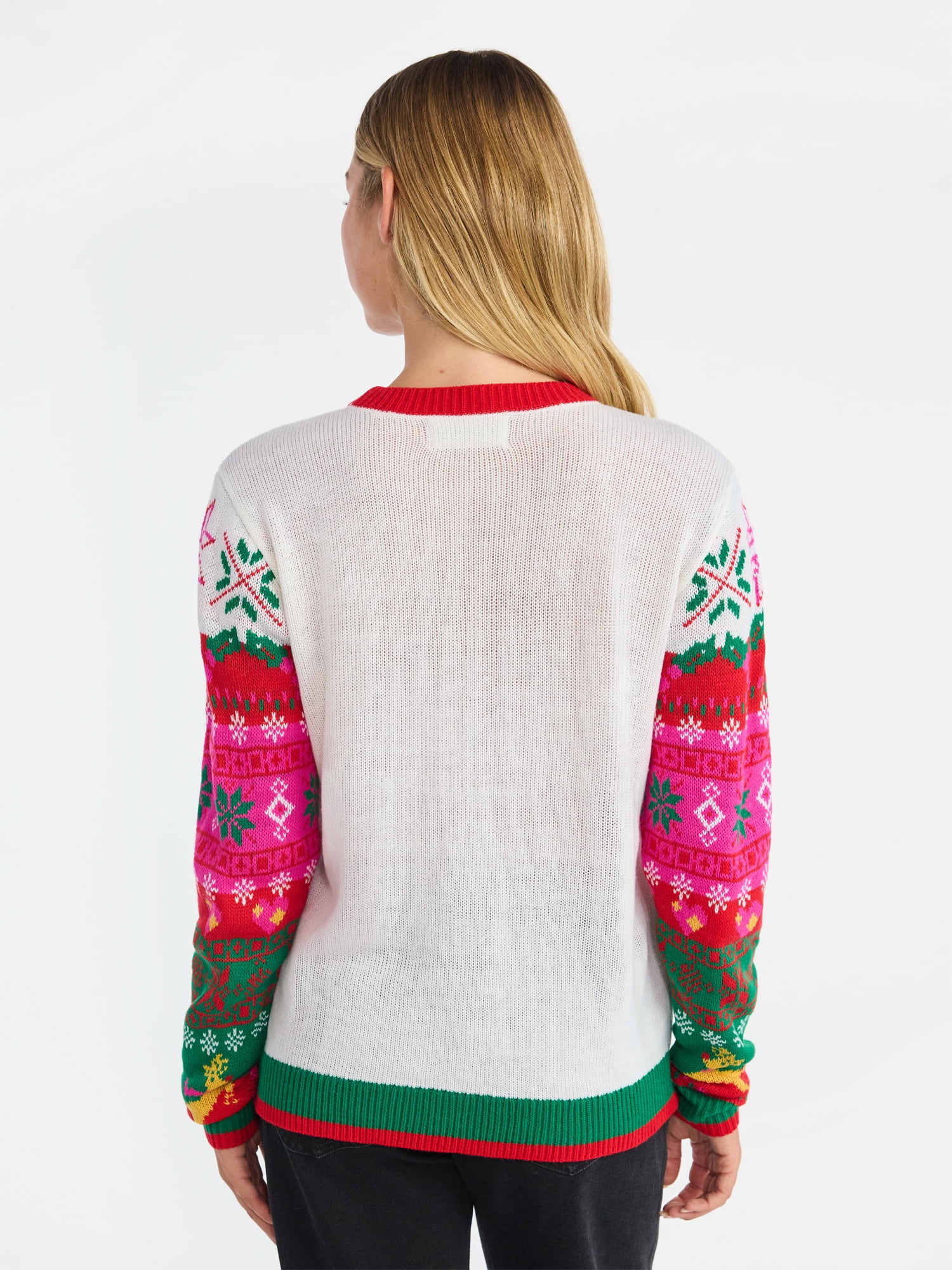 No Boundaries Christmas Sweater, Lightweight, Women's