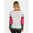 thumbnail image 3 of No Boundaries Christmas Sweater, Lightweight, Women's, 3 of 5