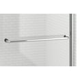 thumbnail image 4 of Basco Copa35a4772cl Coppia 72" High X 47-9/16" Wide Hinged Frameless Shower Door - Nickel, 4 of 5