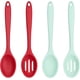 thumbnail image 1 of 4Pcs Silicone Spoons Non-Stick Mixing Spoons Set Kitchen Cooking Spoons Silicone Cooking Spoons Silicone Serving Spoons Heat-Resistant Cooking Spoons, 1 of 5