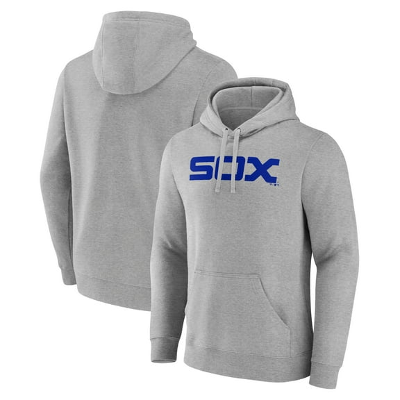Men's Gray Chicago White Sox Wahconah Pullover Hoodie
