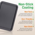 thumbnail image 4 of NutriChef 3-Pc Non-Stick Baking Trays, Cookie Sheet - One Size, 4 of 7