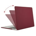 thumbnail image 2 of Mosiso MacBook Pro 13 Case A2159 /A1989 /A1706/A1708,Plastic Hard Cover Case for Newest Macbook Pro 13 Inch with/without Touch Bar and Touch ID 2016 2017 2018 2019, Wine Red, 2 of 6