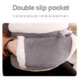 thumbnail image 4 of Bolsa de transporte cálida para mascotas, mochila para perros y gatos pequeños, jaula de felpa de invierno para mascotas para viajes al aire libre, bolsas colgantes para el pecho para mascotas, capa, 4 of 5