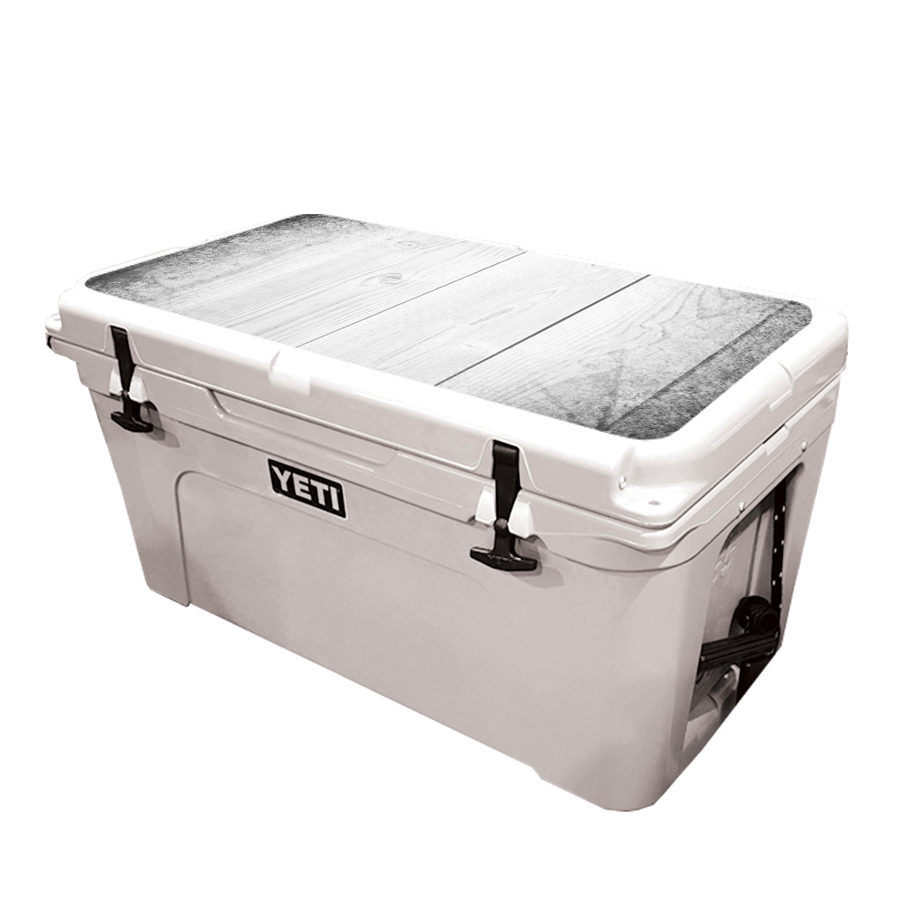 MightySkins Skin Compatible With YETI Tundra 65 qt Cooler Lid wrap