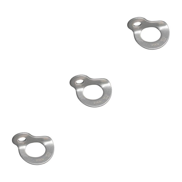 Wosthever Anclajes de escalada en roca Pernos de suspensión de acero inoxidable Árboles lisos Cuerdas de escalada Accesorios de camping Type4 NO4