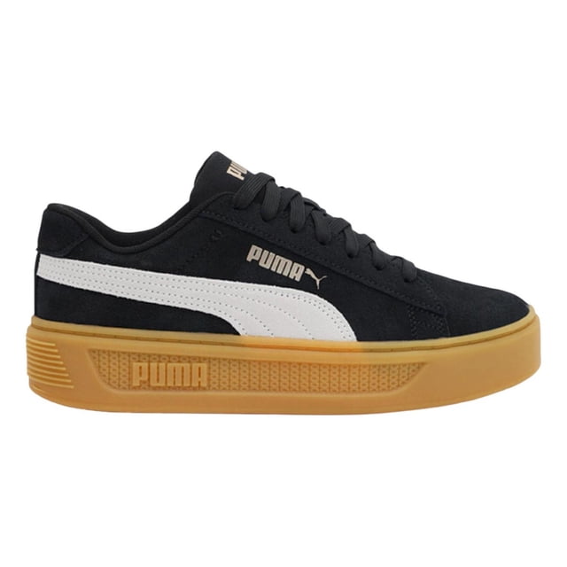 Tenis Puma Mujer Smash Platform V3 Sdmod Negro Casual negro 3 MX