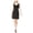 black, variant on Bar Iii Womens Top Stitch Bodice Sheath Dress